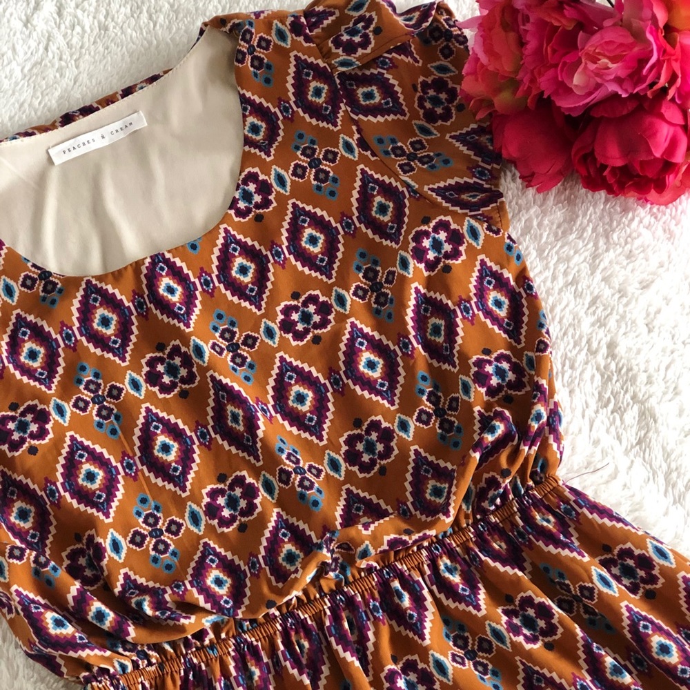 Peaches 'n Cream dress Made USA